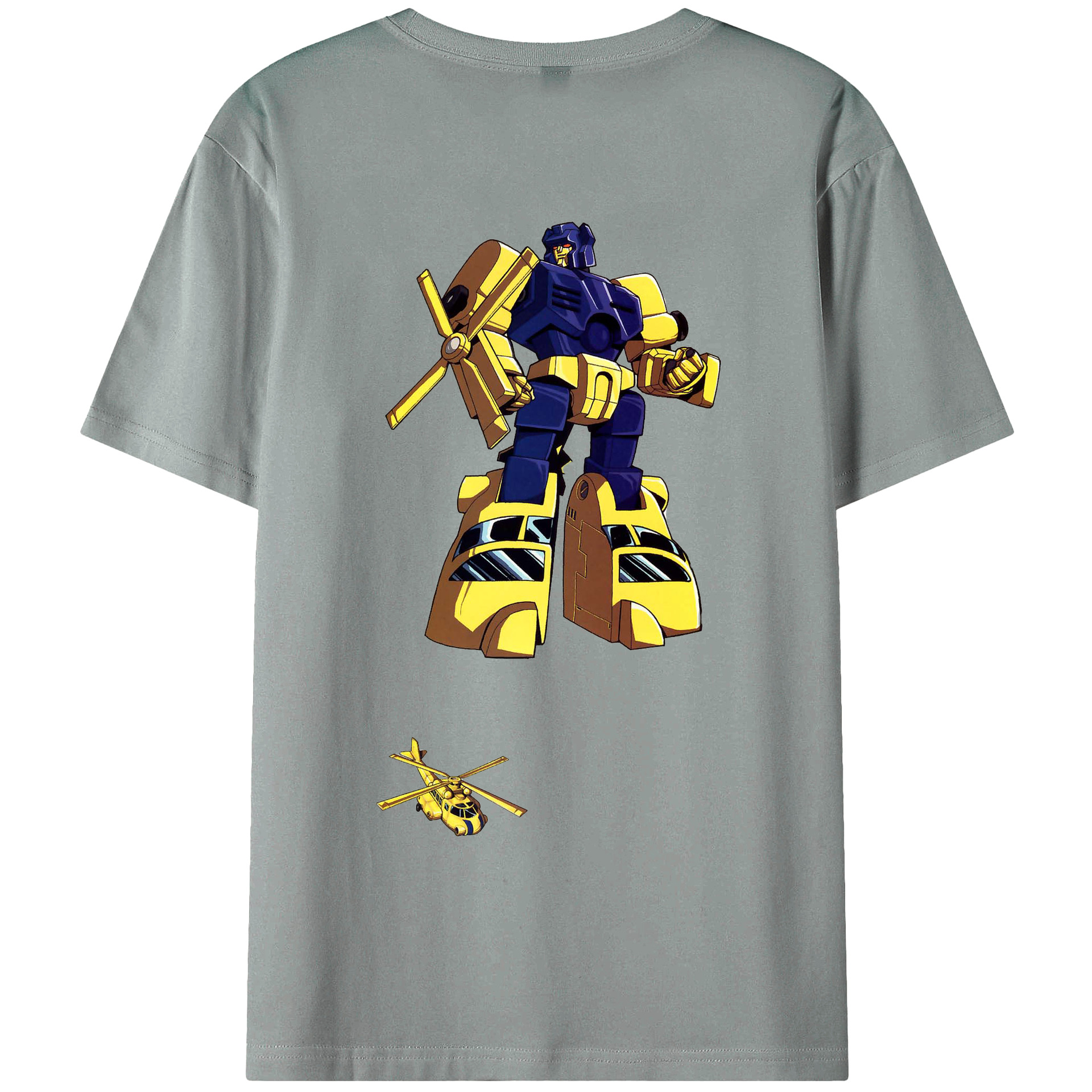 （画像用）  綿100％ メンズ半袖Tシャツ（バックプリント） 通気性
